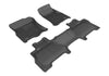 All Weather For 2011-2017 Lincoln Navigator Floor Mat Set Black Kagu