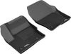 All Weather For 2017-2019 Lincoln MKC Floor Mat Set Black Front Kagu