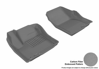For 2012-2020 Land Rover Range Rover Evoque Kagu Gray All Weather Floor Mat Set