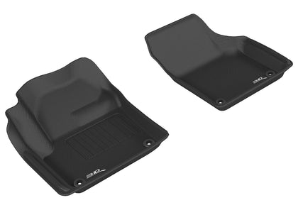 For 2015-2019 Land Rover Discovery Sport Floor Mat Set Black Front Kagu
