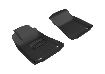 All Weather For 2008-2013 Lexus IS F Floor Mat Set Black Front Kagu