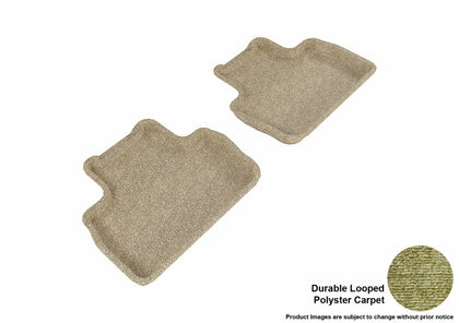 All Weather For 2006-2013 Lexus IS250 IS F IS350 Floor Mat Set Tan Rear Classic