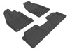 All Weather KAGU Floor Mat For 2011-2017 Lexus CT200h Black  Kagu
