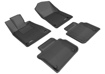 For 2013-2020 Lexus GS350 Kagu Black All Weather Floor Mat Set