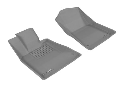 For 2013-2020 Lexus GS R1 KAGU Carbon Pattern Gray All Weather Floor Mat