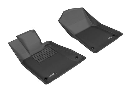 For 2013-2020 Lexus GS R1 KAGU Carbon Pattern Black All Weather Floor Mat