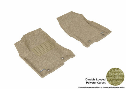 For 2015-2020 Lexus NX300 NX300h NX200t Floor Mat Set Tan Front Classic