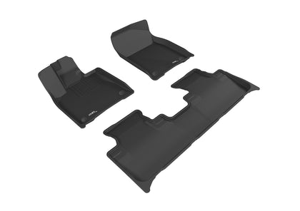 For 2016-2020 Lexus RX350 Kagu Carbon Pattern Black All Weather Floor Mat Set