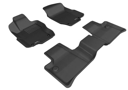 For 2006-2011 Mercedes ML350 Kagu Carbon Pattern Black All Weather Floor Mat