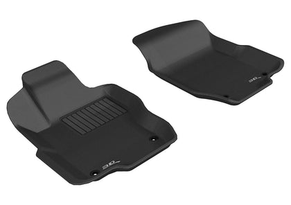 For 2007-2011 Mercedes ML320 Kagu Carbon Pattern Black All Weather Floor Mat