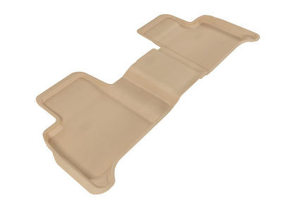 For 2015-2018 Mercedes-Benz GL450 Kagu Carbon Pattern Tan All Weather Floor Mat