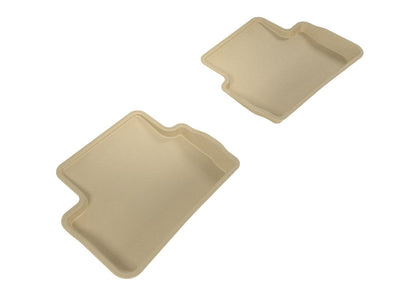 For 2014-2020 Mercedes-Benz GLA250 CLA250 Floor Mat Set Tan Rear Kagu