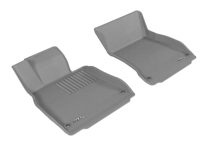 For 2014-2019 Mercedes Benz SL Series Kagu Gray Front All Weather Floor Mat Set