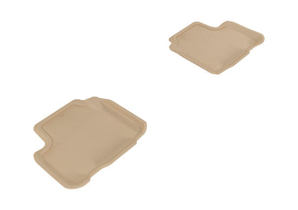 For 2006-2012 Mercedes-Benz R500 Kagu Carbon Pattern Tan All Weather Floor Mat