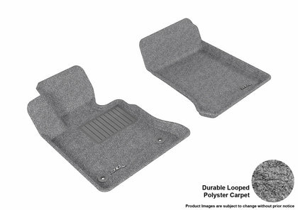 For 2010-2012 Mercedes Benz GLK350 Classic Gray All Weather Floor Mat Set