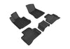 For 2016-2018 Mercedes-Benz GLC300 Carbon Pattern Black All Weather Floor Mat