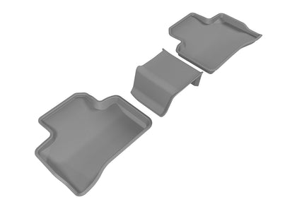 For 2016-2021 Mercedes-Benz GLC300 GLC43 AMG Floor Mat Set Gray Rear Kagu
