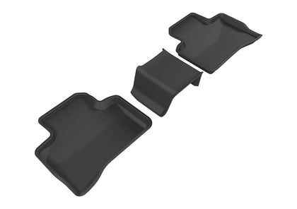 For 2016-2020 Mercedes-Benz GLC300 Carbon Pattern Black All Weather Floor Mat