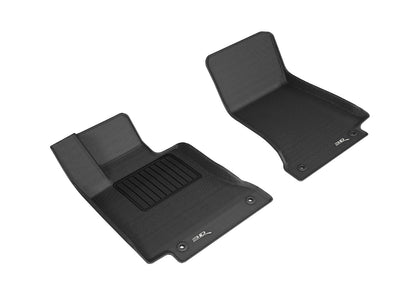 For 15-19 C43 C450 C63 AMG C250 C300 C350 Kagu Black Front All Weather Floor Mat