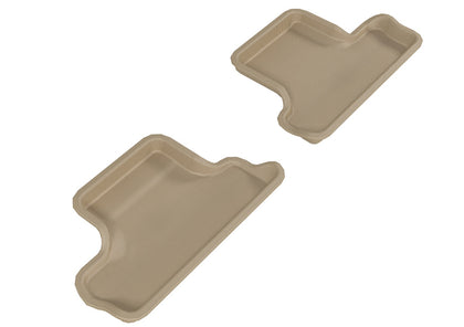 For 07-13 Mini Cooper Convertible R2 Carbon Pattern Tan All Weather Floor Mat