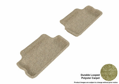 For 2013-2013 Mini Cooper Paceman Tan Carpet All Weather Floor Mat Set