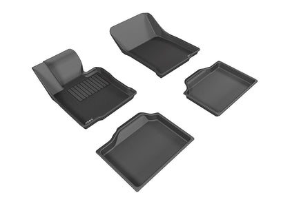 For 2014-2016 Mini Countryman R1 R2 Carbon Pattern Black All Weather Floor Mat