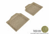 For 14-16 Mini Cooper Countryman Classic Tan All Weather Floor Mat Set