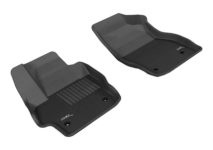 For 10-13 Mazda 3 Kagu Black All Weather Floor Mat Set
