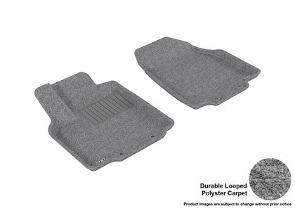 For 07-15 Mazda CX-9 Classic Gray All Weather Floor Mat Set
