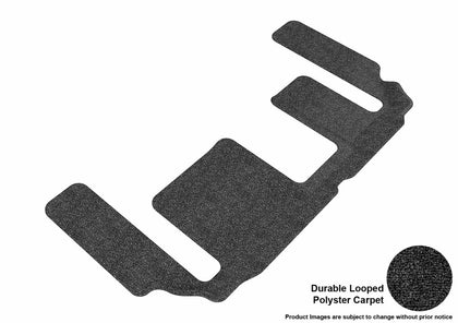 For 07-15 Mazda CX-9 Classic Black All Weather Floor Mat 3rd Row