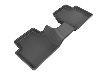 For 2017-2020 Toyota Yaris iA Kagu Carbon Pattern Black All Weather Floor Mat