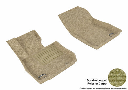 For 2016-2019 Mazda Cx-3 R1 Classic Carpet Tan All Weather Floor Mat