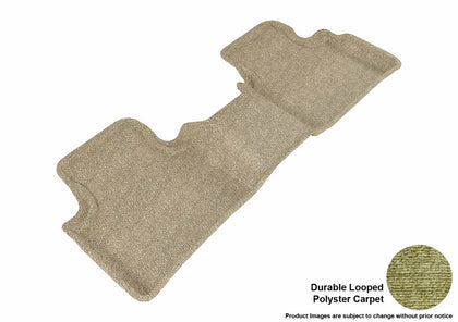 For 2009-2016 Nissan Maxima Classic Tan Rear All Weather Floor Mat