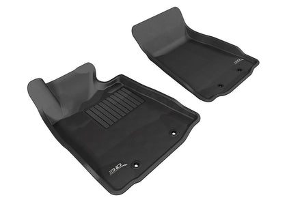 For 09-19 Nissan 370Z Kagu Black All Weather Floor Mat Set