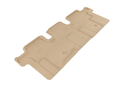 For 2013-2020 Nissan Infiniti R2 KAGU Carbon Pattern Tan All Weather Floor Mat