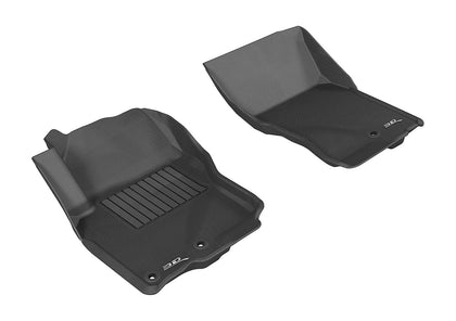 For 2005-2019 Nissan R1 KAGU Carbon Pattern Black All Weather Floor Mat