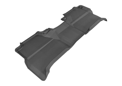 For 05-18 Nissan Frontier Crew Cab Carbon Pattern Black All Weather Floor Mat