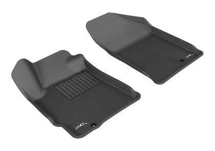 For 2007-2012 Nissan R1 KAGU Carbon Pattern Black All Weather Floor Mat