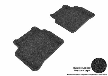For 2007-2012 Nissan Altima Black Carpet All Weather Floor Mat Set