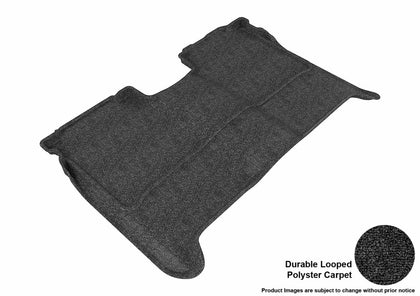 For 04-15 Nissan Titan Classic Black All Weather Floor Mat 2nd Row