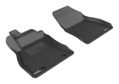 For 2011-2017 Nissan Juke Kagu Black All Weather Front Floor Mat Set
