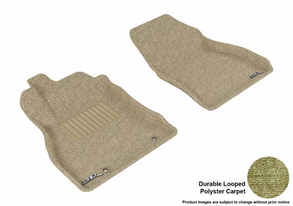 For 2011-2017 Nissan Juke Classic Tan All Weather Floor Mat Set