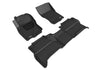 All Weather For 2005-2019 Nissan Frontier Floor Mat Set Black Kagu