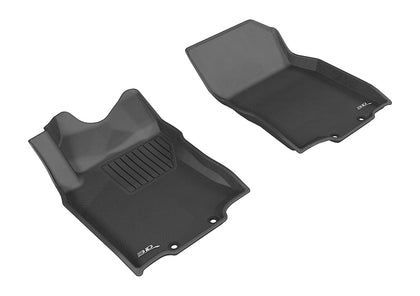 For 14-20 Nissan Rogue Rogue Sport Carbon Pattern Black All Weather Floor Mat