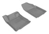 For 2013-2015 Nissan Altima Sedan R1 Carbon Pattern Gray All Weather Floor Mat