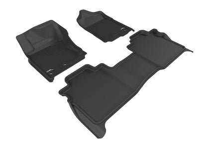 All Weather Floor Mat For 2017-2021 Nissan Titan Kagu -3D MAXpider