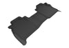 For 16-19 Nissan Titan Crew Cab R2 Carbon Pattern Black All Weather Floor Mat