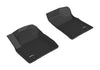 For 2017-2020 Nissan Armada Kagu Carbon Pattern Black All Weather Floor Mat Set