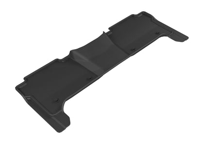 For 17-20 Nissan Armada Kagu Black All Weather Floor Mat 2nd Row