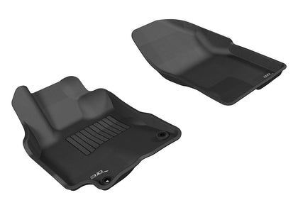 All Weather For 2009-2013 Toyota Pontiac Floor Mat Set Black Front Kagu